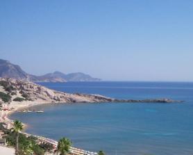 Ostrov Kos s pláží Paradies