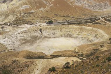Nisyros - kráter