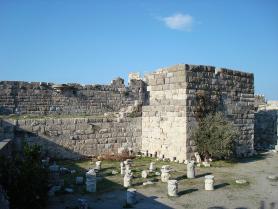 Kos - část Johanitské pevnosti