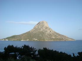Část ostrova Kalymnos