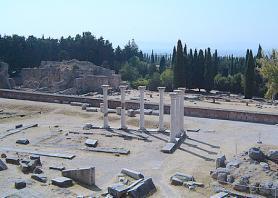 Kos - pozůstatky chrámu Asklepion