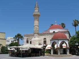 Kos - mešita a její minaret