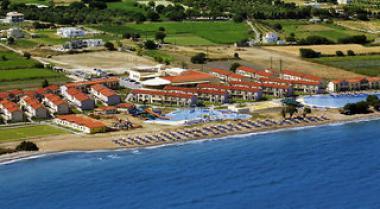 Ostrov Kos a hotel Aquis Marine Resort u moře
